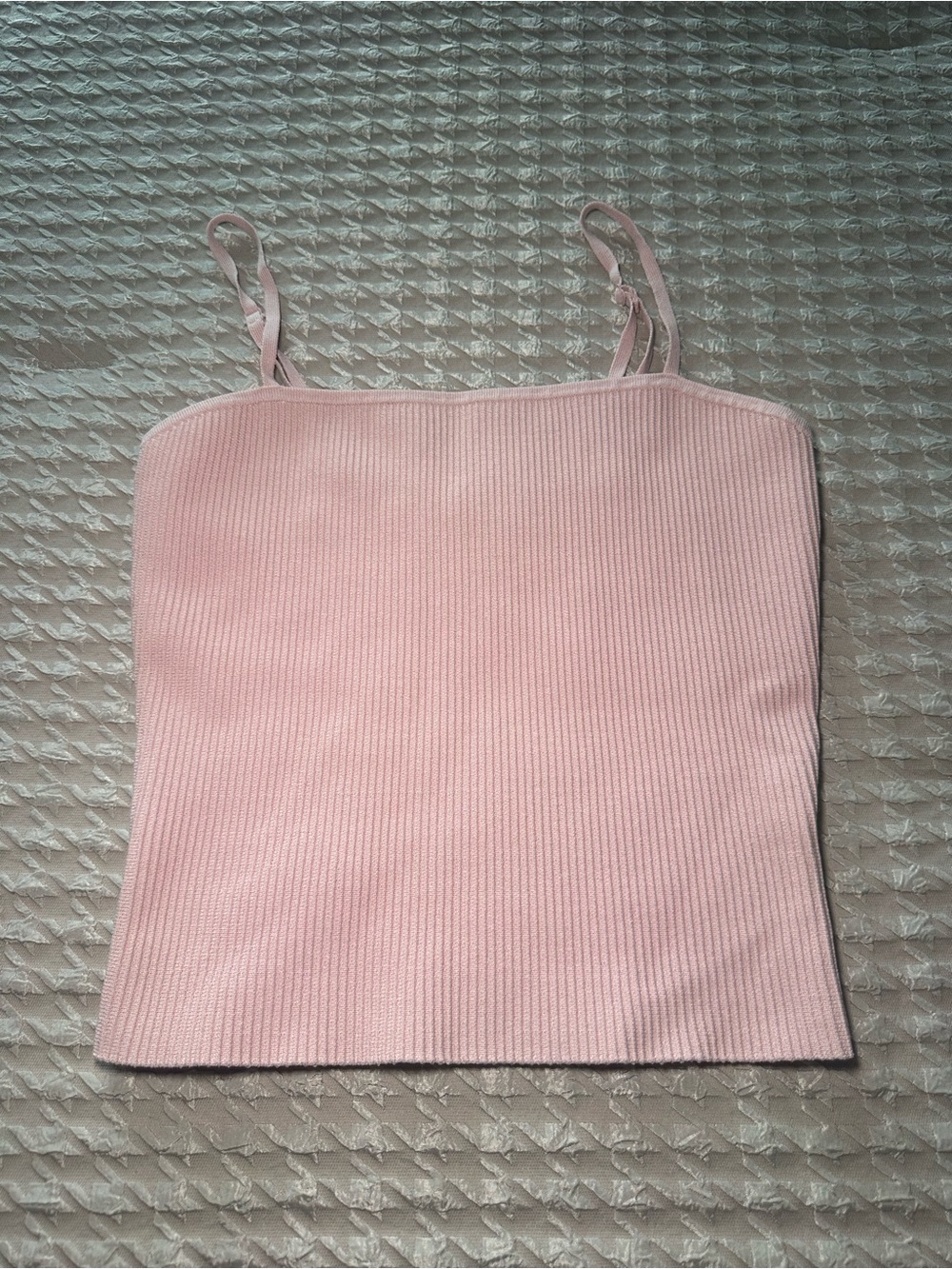 Aritzia Babaton Pink Knit Camisole Top Size M